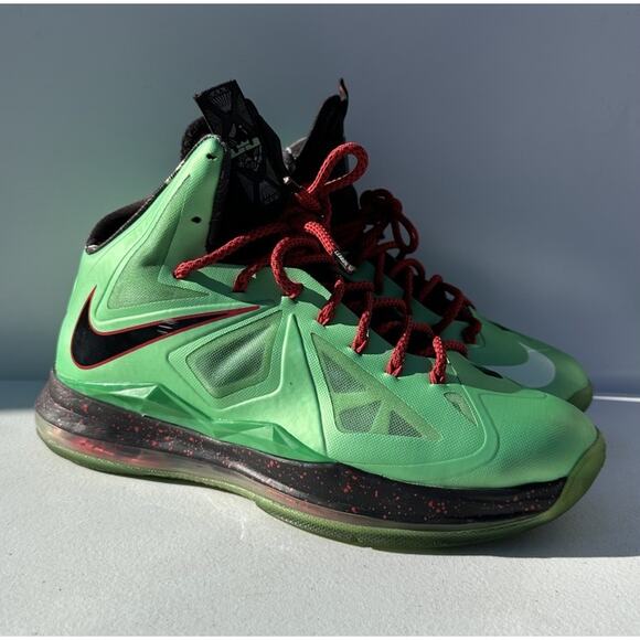 Nike LeBron 10 Cutting Jade 2012 Rare Classic Lebron Shoes Men’s 10 (541100-303) main image 5